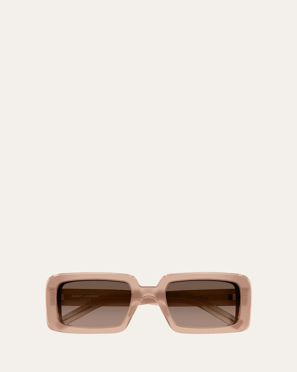 Sunrise Thick Rectangle Acetate Sunglasses